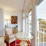 Fewo Direkt Am Strand Mit Meerblick Und Suedbalkon, Villa Freia 27, Binz