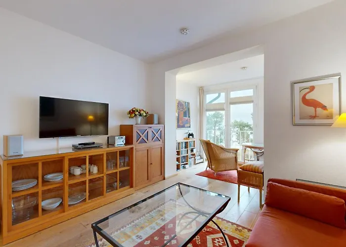 Fewo Direkt Am Strand Mit Meerblick Und Suedbalkon, Villa Freia 27, Binz