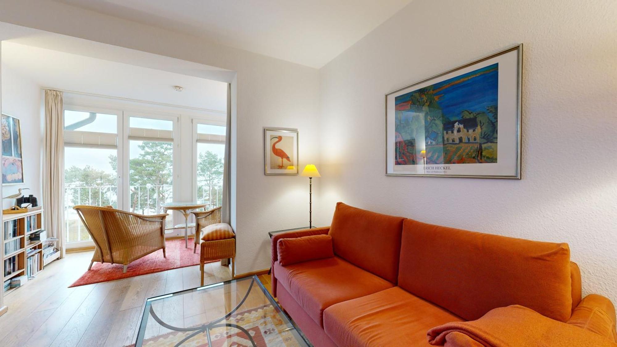 Direkt Am Mit Meerblick Und Suedbalkon, Freia 27, * Binz