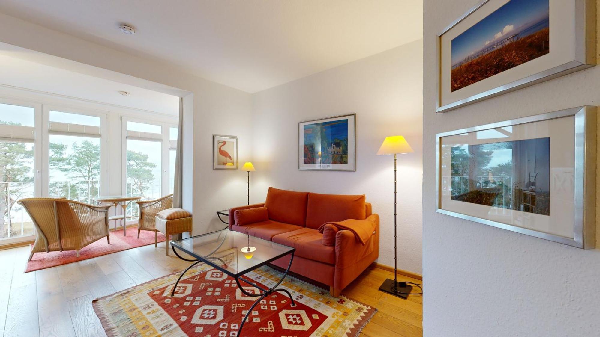 Direkt Am Mit Meerblick Und Suedbalkon, Freia 27, Apartment Binz